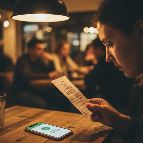 How to tell a legitimate restaurant coupon from a scam