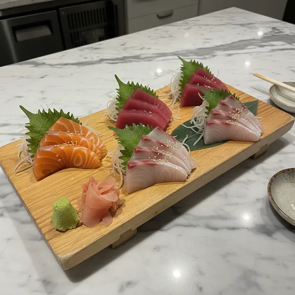 Sashimi sets under ₱600 in Salcedo Village