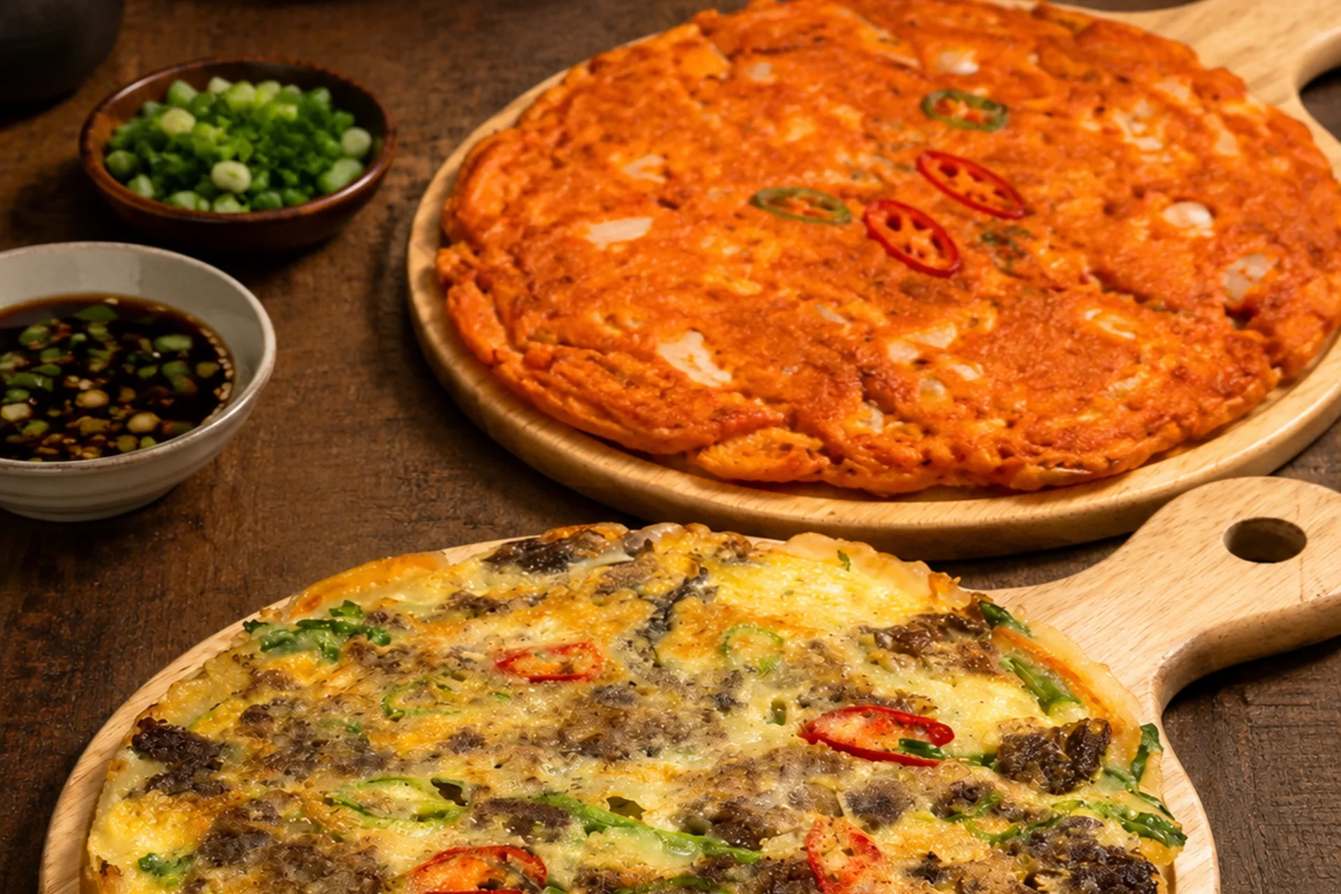 Free Kimchi Jeon or Bulgogi Jeon