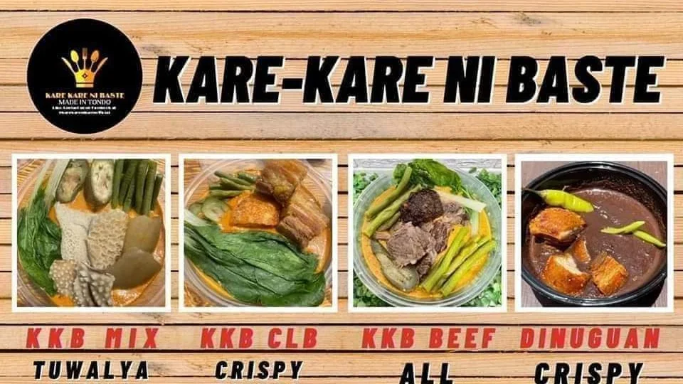 Kare Kare ni Baste — Manila cover